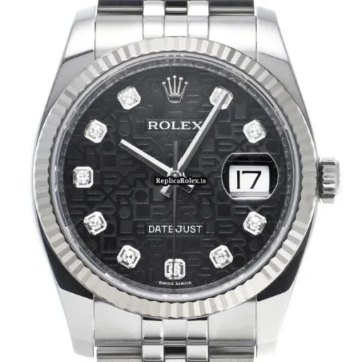 Great Fake Rolex Datejust 116234g Automatic Movement 36mm Steel Case Watch - Image 6