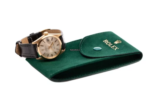 Excellent Imitation Rolex Datejust 6824 Caliber 2030 Automatic Movement 31mm Yellow Gold Case Womens Watch - Image 2