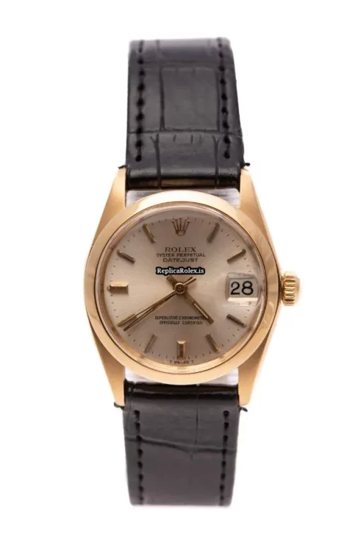 Excellent Imitation Rolex Datejust 6824 Caliber 2030 Automatic Movement 31mm Yellow Gold Case Womens Watch - Image 3