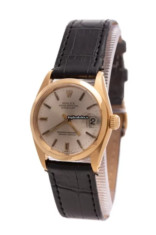 Excellent Imitation Rolex Datejust 6824 Caliber 2030 Automatic Movement 31mm Yellow Gold Case Womens Watch - Image 4