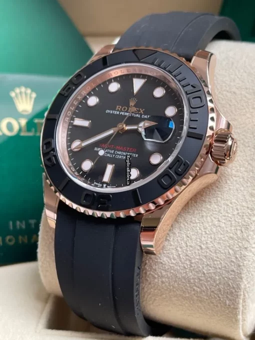 Durable Replica Rolex Yacht-master 40 126655 Caliber 3235 Automatic Movement 40mm Rose Gold Case Mens/unisex Watch