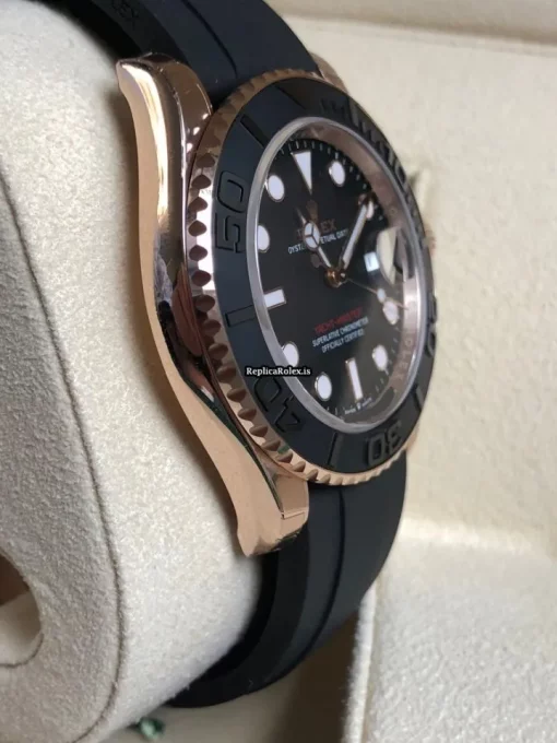 Durable Replica Rolex Yacht-master 40 126655 Caliber 3235 Automatic Movement 40mm Rose Gold Case Mens/unisex Watch - Image 6