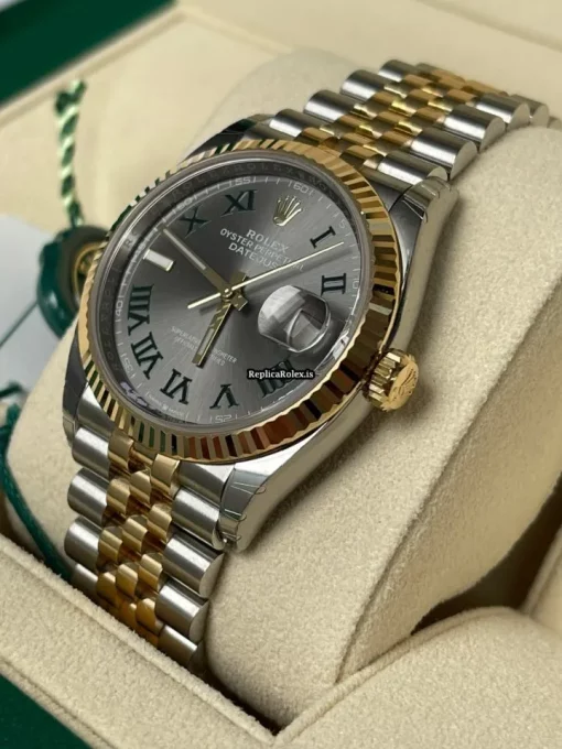 Distinctive Copies Rolex Datejust 126233 Caliber 3235 Automatic Movement 36mm Steel Case Mens/unisex Watch - Image 4
