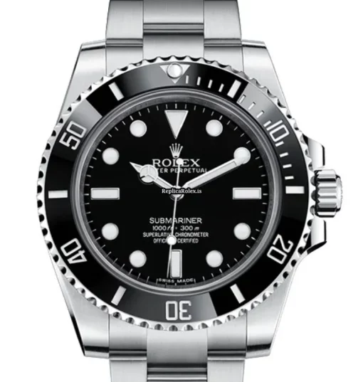Great Fake Rolex Submariner 114060 Caliber 3130 Automatic Movement 40mm Steel Case Mens/unisex Watch - Image 2