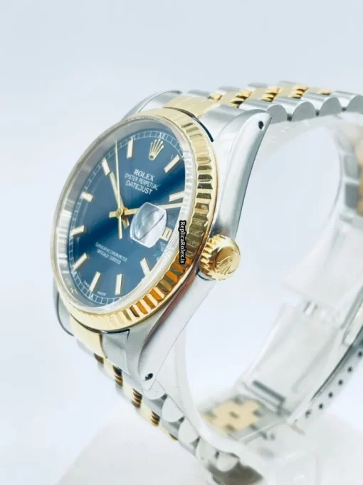 Discount Fake Rolex Datejust 16233 Caliber 3135 Automatic Movement 36mm Gold/steel Case Mens/unisex Watch - Image 2