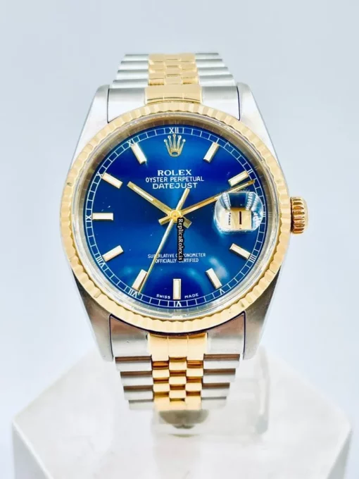 Discount Fake Rolex Datejust 16233 Caliber 3135 Automatic Movement 36mm Gold/steel Case Mens/unisex Watch - Image 6