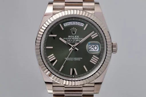Amazing Replica Rolex Day-date 40 228239 Automatic Movement 41mm White Gold Case Watch - Image 2