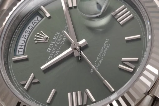 Amazing Replica Rolex Day-date 40 228239 Automatic Movement 41mm White Gold Case Watch - Image 6