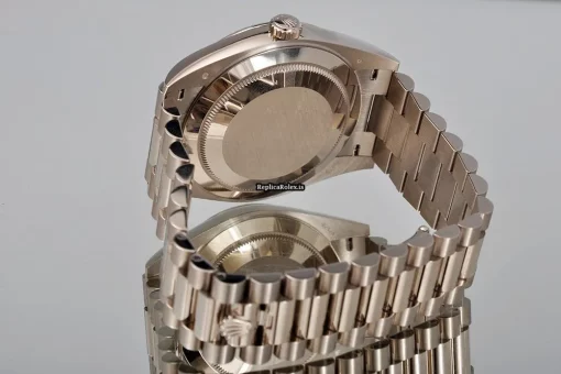 Amazing Replica Rolex Day-date 40 228239 Automatic Movement 41mm White Gold Case Watch - Image 9