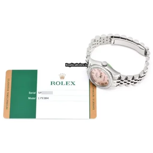 Special Replica Rolex Lady-datejust 179384 Automatic Movement 26mm Steel Case Womens Watch - Image 5