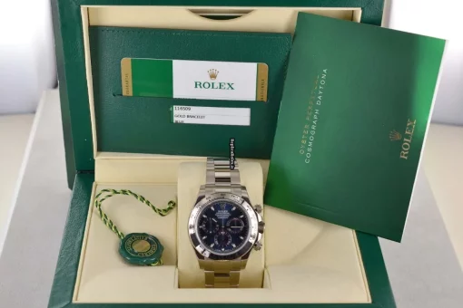 Pleasing Replica Rolex Daytona 116509 Caliber 4130 Automatic Movement 40mm White Gold Case Mens/unisex Watch - Image 8