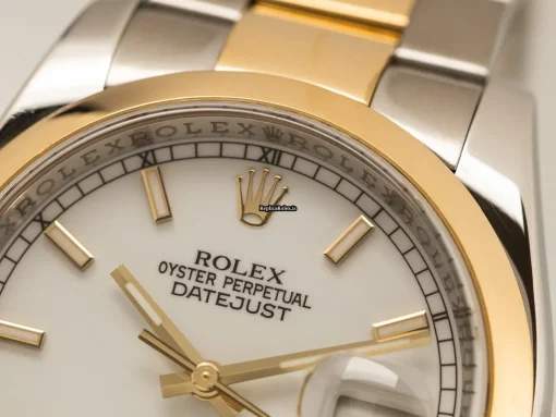 Excellent Replica Rolex Datejust 116203 Cosc Automatic Movement 36mm Gold/steel Case Mens/unisex Watch