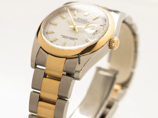 Excellent Replica Rolex Datejust 116203 Cosc Automatic Movement 36mm Gold/steel Case Mens/unisex Watch - Image 3