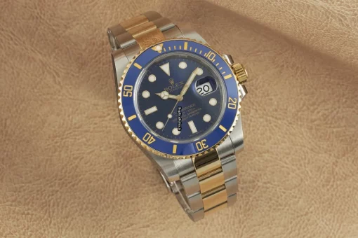 Stylish Imitation Rolex Submariner Date 116613lb Caliber 3135 Automatic Movement 40mm Gold/steel Case Mens/unisex Watch - Image 2