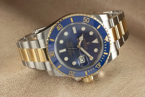 Stylish Imitation Rolex Submariner Date 116613lb Caliber 3135 Automatic Movement 40mm Gold/steel Case Mens/unisex Watch - Image 3