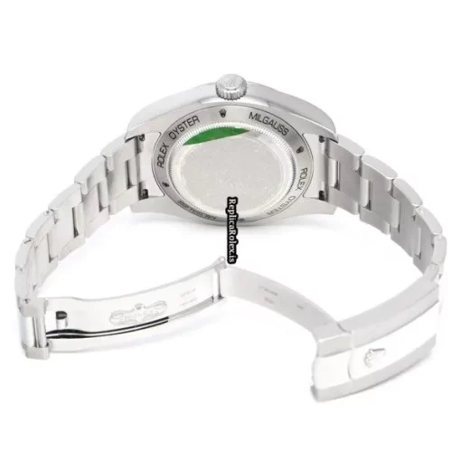 Wonderful Replica Rolex Milgauss 116400gv Caliber 3131 Automatic Movement 40mm Steel Case Watch - Image 4