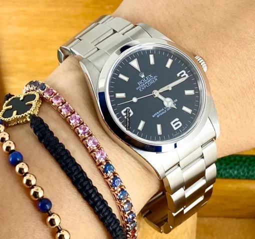 Fabulous Replica Rolex Explorer 14270 Caliber 3000 Automatic Movement 36x43mm Steel Case Mens/unisex Watch