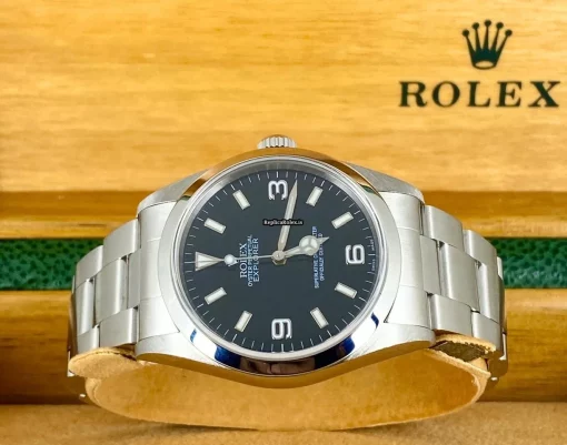 Fabulous Replica Rolex Explorer 14270 Caliber 3000 Automatic Movement 36x43mm Steel Case Mens/unisex Watch - Image 3