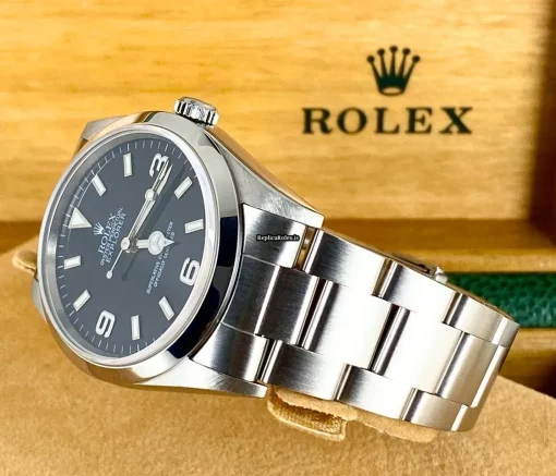 Fabulous Replica Rolex Explorer 14270 Caliber 3000 Automatic Movement 36x43mm Steel Case Mens/unisex Watch - Image 5