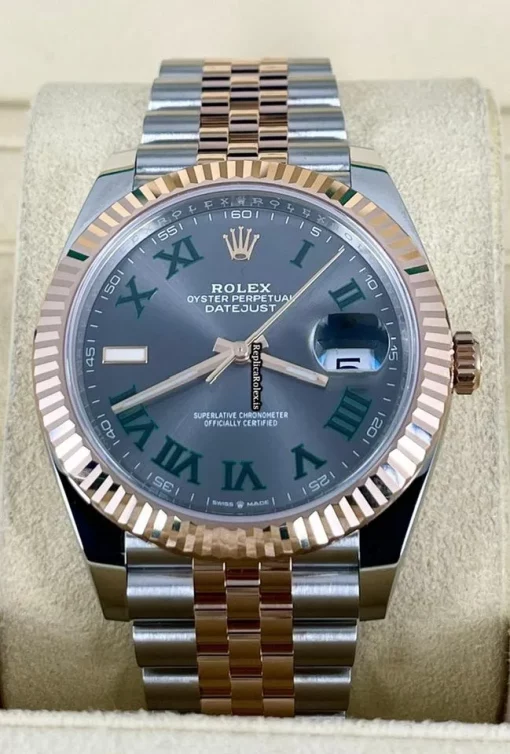 Wholesale Fake Rolex Datejust II 126331 Caliber 3235 Automatic Movement 41mm Gold/steel Case Mens/unisex Watch - Image 3