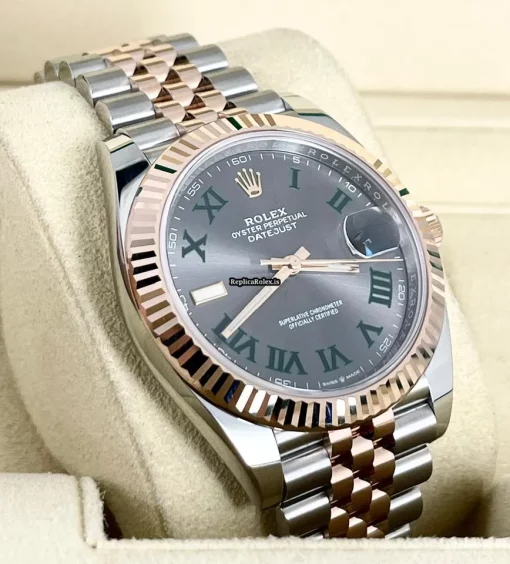 Wholesale Fake Rolex Datejust II 126331 Caliber 3235 Automatic Movement 41mm Gold/steel Case Mens/unisex Watch - Image 4
