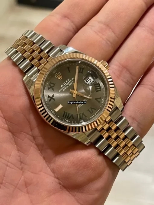 Wholesale Fake Rolex Datejust II 126331 Caliber 3235 Automatic Movement 41mm Gold/steel Case Mens/unisex Watch - Image 7