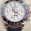 Amazing Replica Rolex Daytona 116515ln Caliber 4130 Automatic Movement 40mm Rose Gold Case Mens/unisex Watch