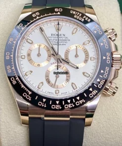 Amazing Replica Rolex Daytona 116515ln Caliber 4130 Automatic Movement 40mm Rose Gold Case Mens/unisex Watch