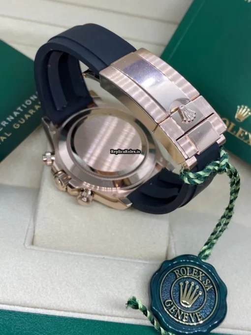Amazing Replica Rolex Daytona 116515ln Caliber 4130 Automatic Movement 40mm Rose Gold Case Mens/unisex Watch - Image 3