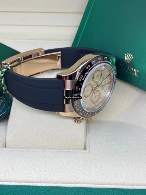 Amazing Replica Rolex Daytona 116515ln Caliber 4130 Automatic Movement 40mm Rose Gold Case Mens/unisex Watch - Image 7