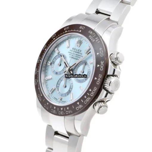 Fine Replica Rolex Daytona 116506a Caliber 4130 Automatic Movement 40mm Platinum Case Watch - Image 2