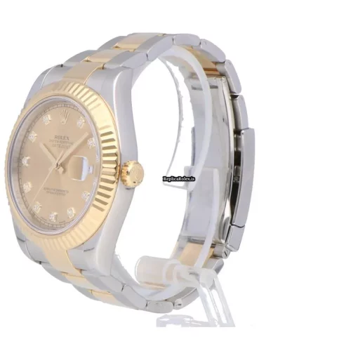 Nice Replica Rolex Datejust II 116333 Automatic Movement 41mm Gold/steel Case Mens/unisex Watch - Image 2