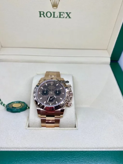 Great Fake Rolex Daytona Caliber 4130 Automatic Movement 40mm Rose Gold Case Mens/unisex Watch