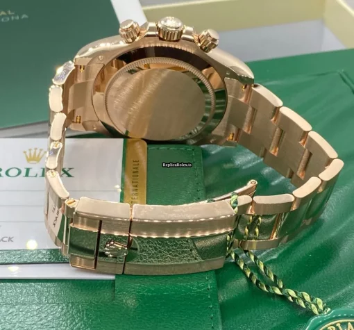 Great Fake Rolex Daytona Caliber 4130 Automatic Movement 40mm Rose Gold Case Mens/unisex Watch - Image 10
