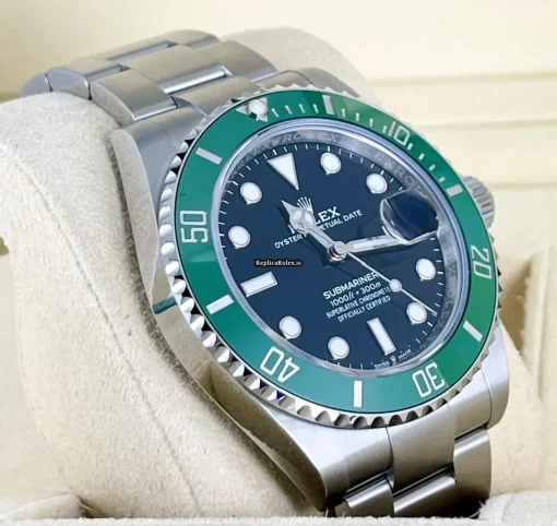 Neat Replica Rolex Submariner Date 126610lv Caliber 3235 Automatic Movement 41mm Steel Case Mens/unisex Watch - Image 2