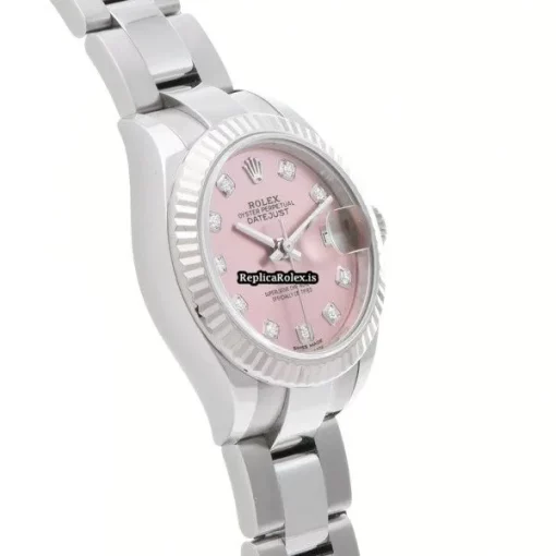 Incredible Fakes Rolex Lady-datejust 279174g Caliber 2236 Automatic Movement 28mm Steel Case Womens Watch - Image 3