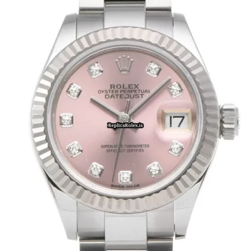 Incredible Fakes Rolex Lady-datejust 279174g Caliber 2236 Automatic Movement 28mm Steel Case Womens Watch - Image 6