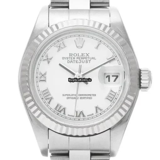 Top Replica Rolex Lady-datejust 79174 Automatic Movement 26mm Steel Case Womens Watch - Image 6
