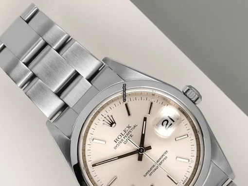 Luxury Imitation Rolex Oyster Perpetual Date 15200 Automatic Movement 34mm Steel Case Watch - Image 3