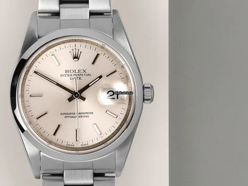 Luxury Imitation Rolex Oyster Perpetual Date 15200 Automatic Movement 34mm Steel Case Watch - Image 5