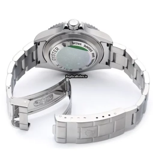 Reliable Replica Rolex Sea-dweller 4000 16600 Caliber 3135 Automatic Movement 40mm Steel Case Watch - Image 4