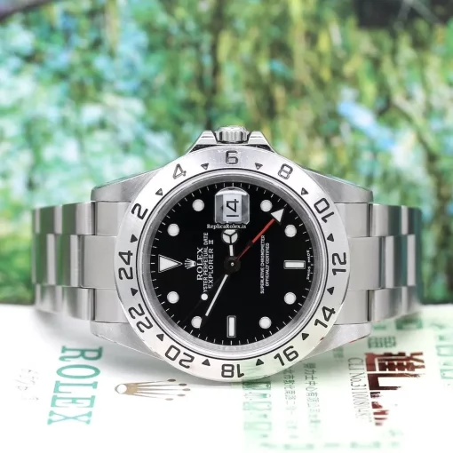Wholesale Replica Rolex Explorer II 16570 Caliber 3185 Automatic Movement 40x47mm Steel Case Mens/unisex Watch
