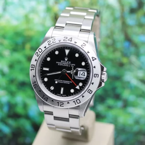 Wholesale Replica Rolex Explorer II 16570 Caliber 3185 Automatic Movement 40x47mm Steel Case Mens/unisex Watch - Image 8
