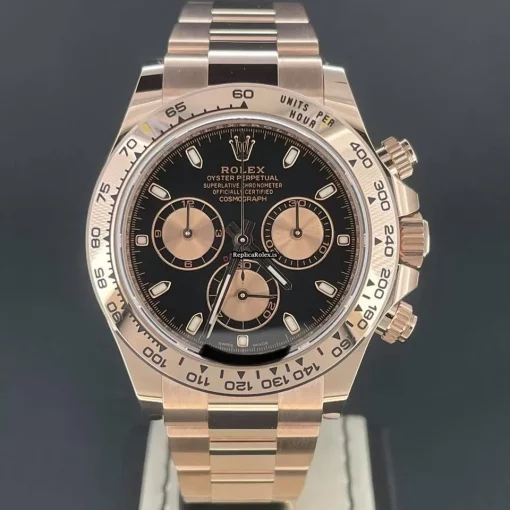 Marvellous Imitation Rolex Daytona 116505 Caliber 4130 Automatic Movement 40mm Rose Gold Case Mens/unisex Watch - Image 2