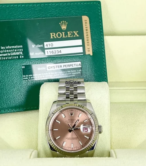 Wholesale Replica Rolex Datejust 116234 Caliber 3135 Automatic Movement 36mm Steel Case Mens/unisex Watch - Image 2