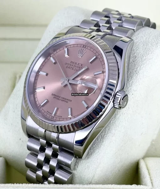 Wholesale Replica Rolex Datejust 116234 Caliber 3135 Automatic Movement 36mm Steel Case Mens/unisex Watch - Image 4