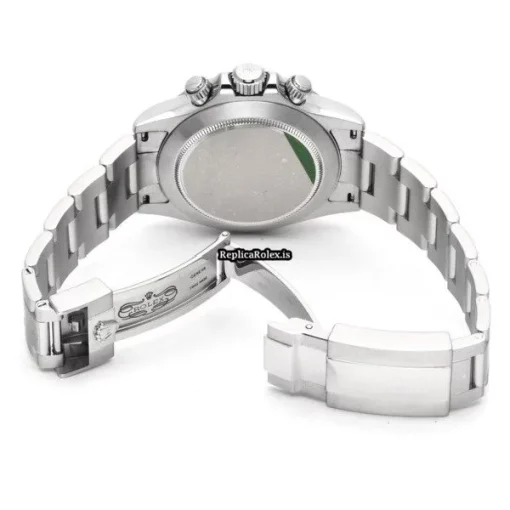 Amazing Replicas Rolex Daytona 116520 Caliber 4130 Automatic Movement 40mm Steel Case Watch - Image 4