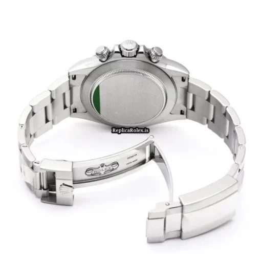 Incredible Replicas Rolex Daytona 116520 Caliber 4130 Automatic Movement 40mm Steel Case Watch - Image 4