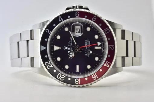 Fabulous Fake Rolex Gmt-master II 16710 Automatic Movement 40mm Steel Case Watch