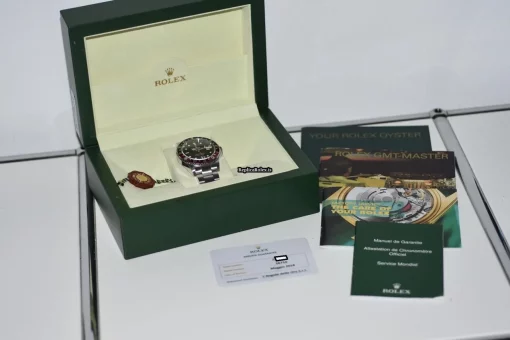 Fabulous Fake Rolex Gmt-master II 16710 Automatic Movement 40mm Steel Case Watch - Image 9